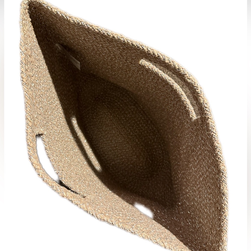 Metallic Thread Beach Bag